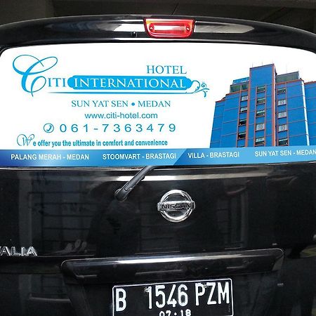 Hotel Citi International Palang Merah Medan Exterior foto